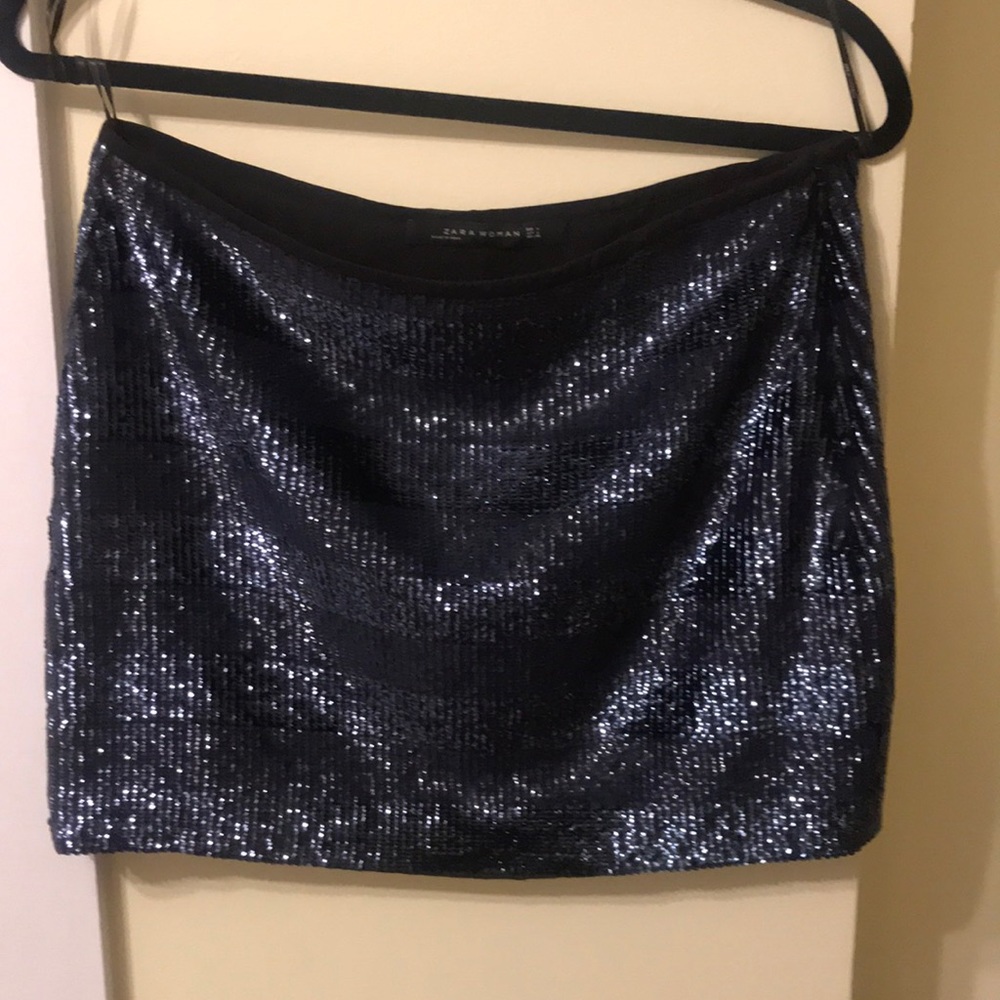Zara sequin skirt